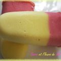 Sucettes glacées framboise-mangue