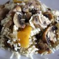 Khumbi Pillau / Pillau aux champignons