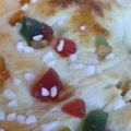 Couronne des rois briochée aux fruits confits,[...]