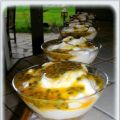 Passion / chocoblanc en verrines, Recette[...]
