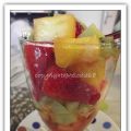 Dessert du jour : Coupe arlequin aux fruits[...]