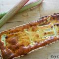 Tarte à la rhubarbe