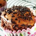 Muffins tout chocolat et un peu matcha