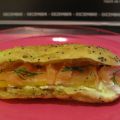 Entrée : Éclairs au Saumon