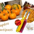 Recette d'antipasti à la citrouille, à l'ail,[...]