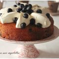 Gâteau aux myrtilles
