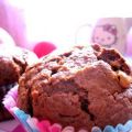 Muffins au chocolat, coeur de speculoos,[...]