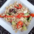 Salade d'orge et de thon à la grecque