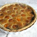 Tarte frangipane aux abricots et aux bleuets