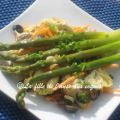 SALADE D’ARTICHAUTS ET ASPERGES