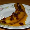 Banane au caramel épicé