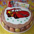 Gâteau Cars Flash Mc Queen