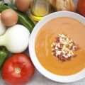 Soupe froide de tomates ou salmonejo