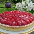 Et une tarte aux framboises qui déchire une!