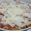 Fusilis aux champignons, tomates et coppa,[...]