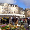 Le marché de Luxembourg-ville en hiver