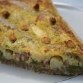 Tarte aux pointes d'asperges