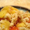 Crumble pamplemousse-ananas, sans blé, Recette[...]