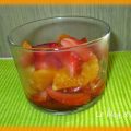 Salade de fraises oranges gingembre...