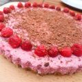cheese cake cru à la framboise