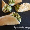Crèpes pistaches et crème de lait 