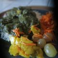 Curry vert aux épinards