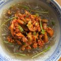 Soupe de vermicelles de patate douce 粉条汤