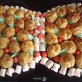 Papillon en choux et bonbons, Recette Ptitchef