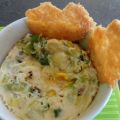 Oeuf cocotte et fondue de poireaux, tuile au[...]