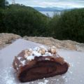 Bûche de Noël au tofu chocolat