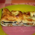 Lasagnes aux girolles et aubergines