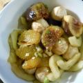 Salade de bocconcinis aux figues, concombre,[...]