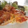 Cannelloni mozzarella et jambon cru, sauce[...]