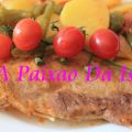 Cataplana de bifinhos de porco