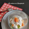 Verrines Avocat et surimi végétal