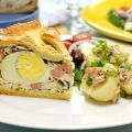 Cake au jambon et aux lardons