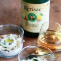 Verrines aubergine-chèvre-noix et poiré - apéro[...]