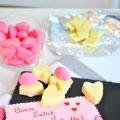 Chocolats blancs à la fraise Tagada : Un Coeur[...]