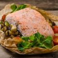Pavé de saumon au Cookeo