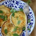 Aubergine ronde en tempura vegan