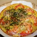 Gratin de crevettes à la florentine