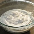 Crème fouettée au lait de coco