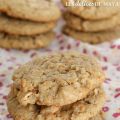 Biscuits aux pommes, à l’avoine et au caramel