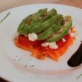 Millefeuille de crudités