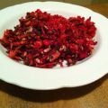 Recette sans gluten: salade rouge