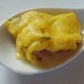 Omelette roulée au comté, jambon et fines[...]