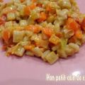 Crozets aux carottes et poireaux, Recette[...]