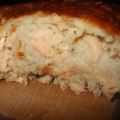 Pâté au saumon gratiné