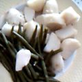 Pommes de terre et haricots verts
