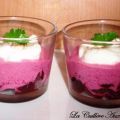 Tiramisu de betteraves rouges, Recette Ptitchef